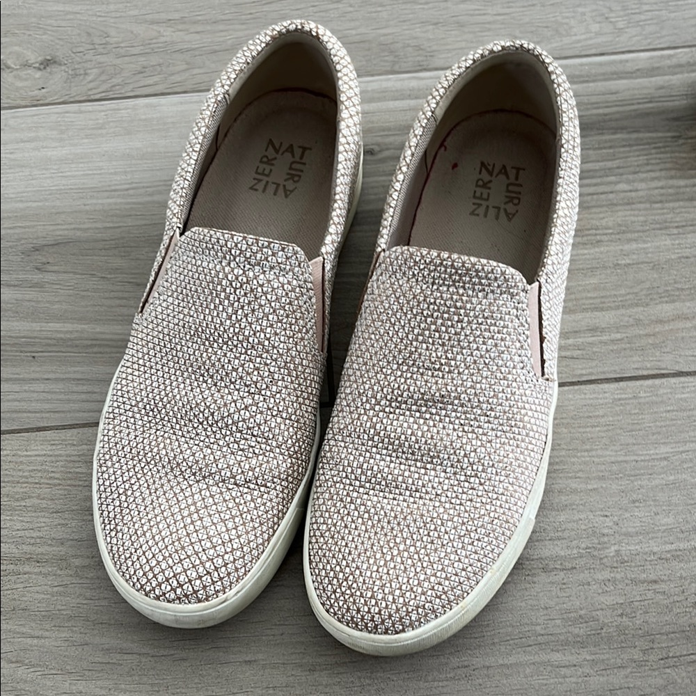 Textured Slip-On Sneakers